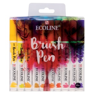 Ecoline Brush Pen DuoTip Estuche 20