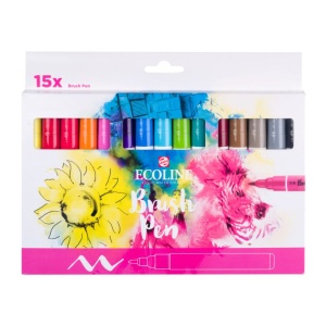Ecoline Brush Pen DuoTip Estuche 15