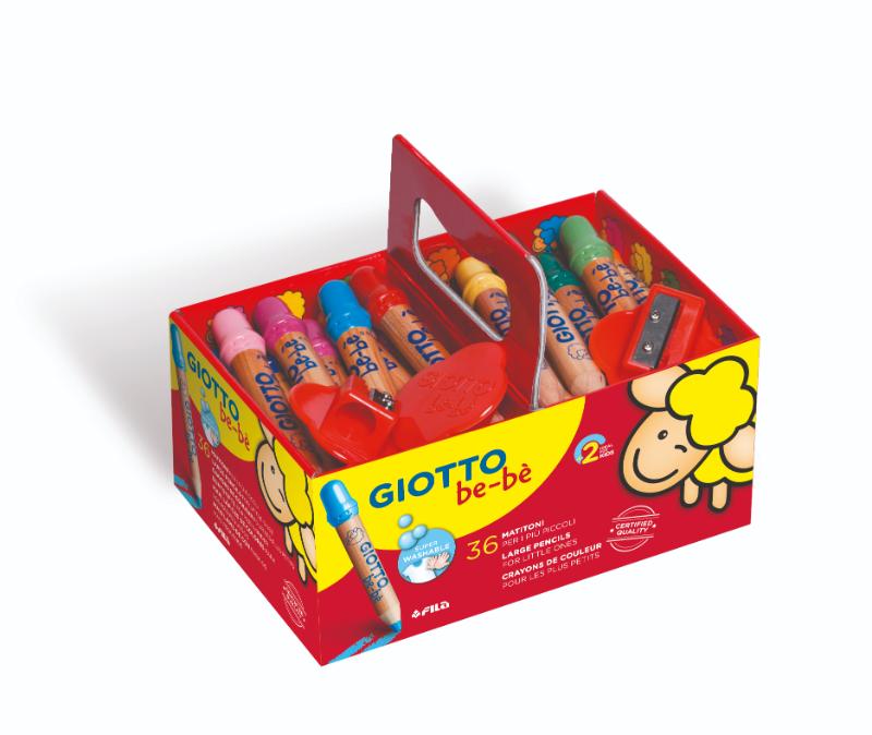 Giotto Súper Lápices Schoolpack 36 Uds. + 3 Sacapuntas