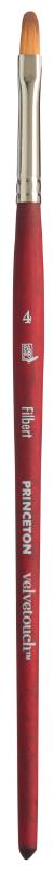 Princeton Velvetouch Sintético Mango Corto Lengua Gato